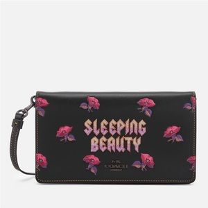 COACH x Disney Sleeping Beauty Crossbody Wallet Bag